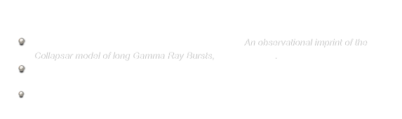 
Recent publications  
  Bromberg, O., Nakar, E., Piran, T. & Sari, R. (2011), An observational imprint of the
      Collapsar model of long Gamma Ray Bursts, ApJ submitted.
   Bromberg, O., Nakar, E., Piran, T. & Sari, R. (2011), The Propagation of Relativistic Jets
       in External Media, ApJ, 740, 100
    Bromberg, O., Nakar, E. & Piran, T. (2011), Are Low-luminosity Gamma-Ray Bursts
      Generated by Relativistic Jets?, ApJL, 739, L55
